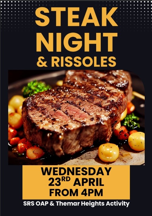 Steak Night Success at Themar Heights SRS